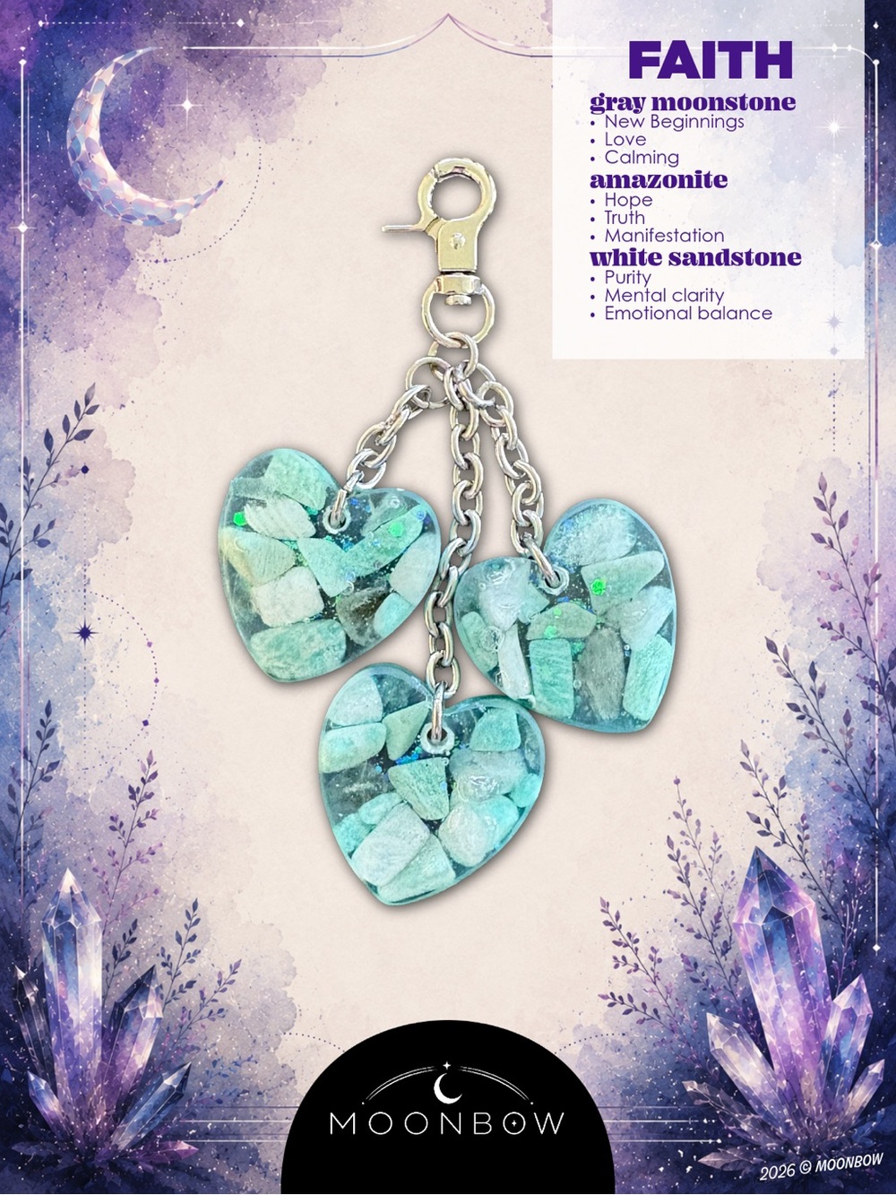 Moonbow Bag Charm